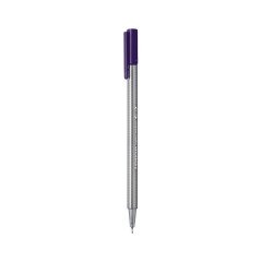 Üçgen Fineliner - 0.3 mm - Mürdüm