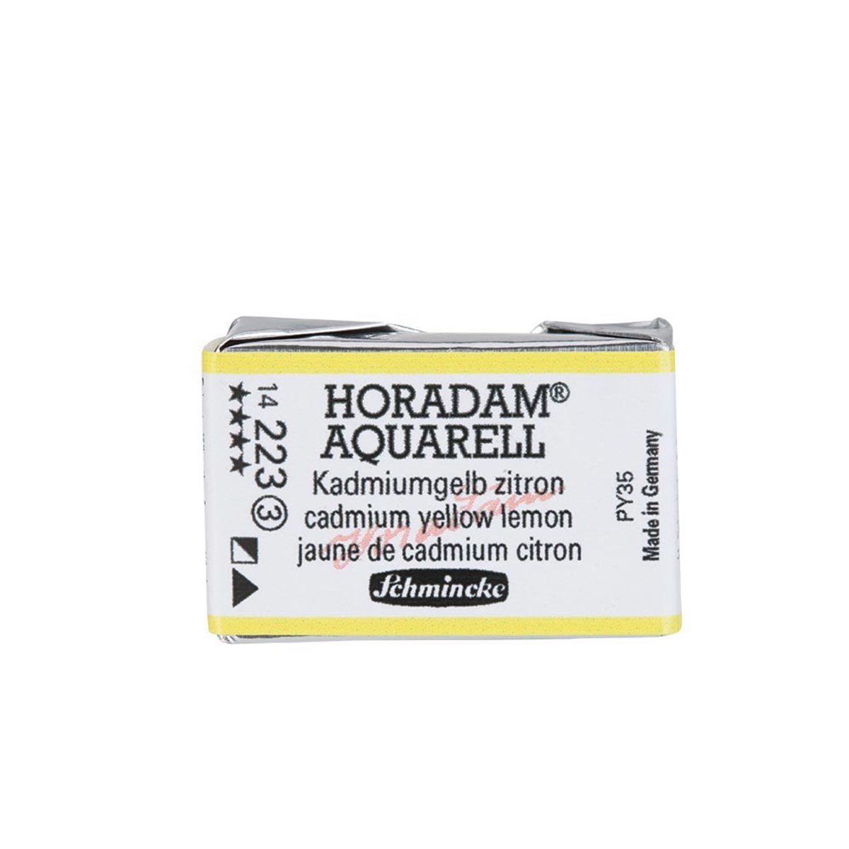 Horadam Artist Tam Boy Tablet Suluboya - Cadmium Yellow Lemon - Seri 3
