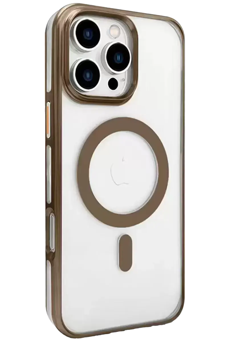 Joko İphone 16 Pro Gleam Pc Sert Magsafe Kılıf - Kahverengi