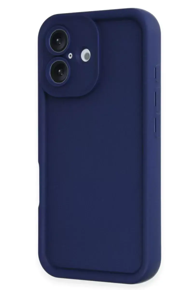 Newface Apple İphone 16 Kılıf Viera Silikon - Lacivert