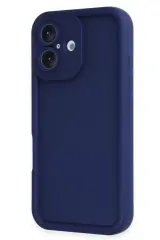 Newface Apple İphone 16 Kılıf Viera Silikon - Lacivert
