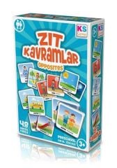 KS Games Zıt Kavramlar Eşletirme Oyunu 48 Parça