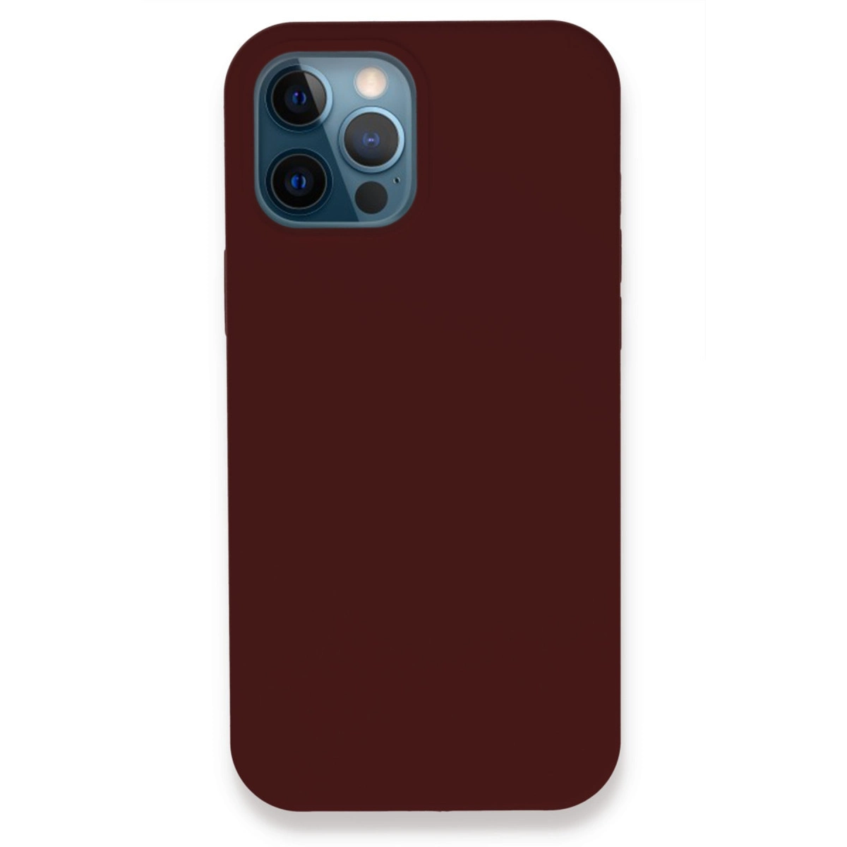 İphone 12 Pro Max Kılıf Lansman Legant Silikon - Koyu Yeşil