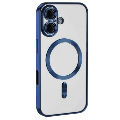 İphone 16 Kılıf Kross Magneticsafe Kapak - Lacivert