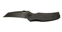 Pinkerton 0689 Bk Siyah Kamp Çakı 18cm - Yarı Otomatik, Kemerlikli, Kutulu