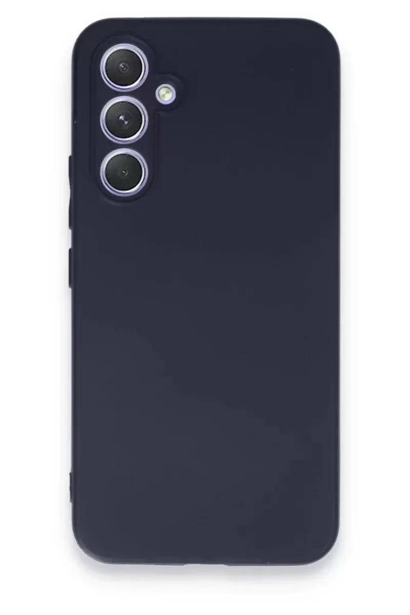 Newface Samsung Galaxy A54 5g Kılıf First Silikon - Lacivert