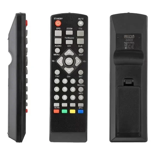 Goldmaster Mini Sd - Digimaster Hector Mini Scart - Korax Mini Box - Hiremco Mini Sd Wise Uydu Alıcı Kumandası