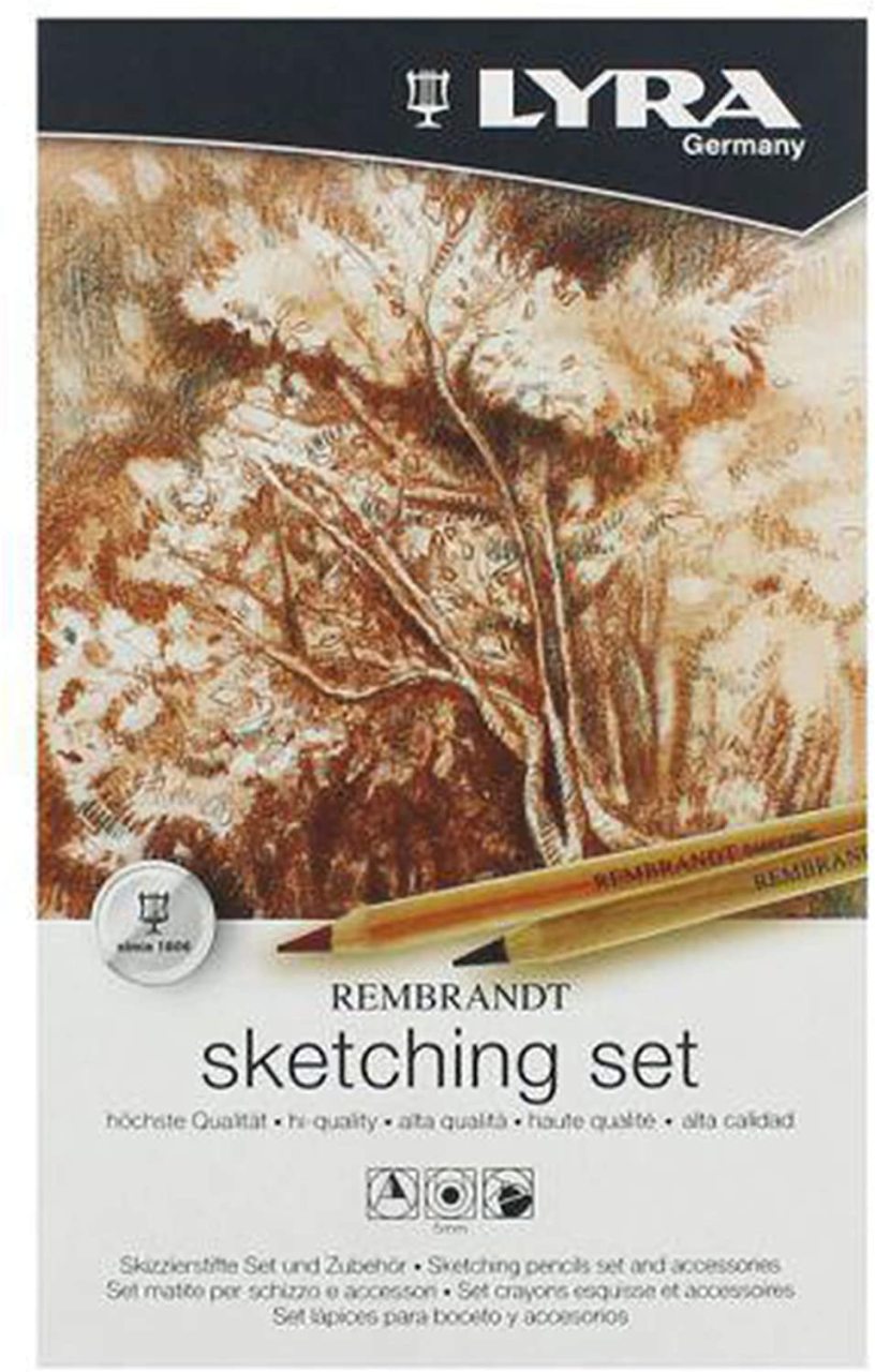 Rembrandt Metal Kutu Sketching Set 11'li