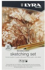 Rembrandt Metal Kutu Sketching Set 11'li