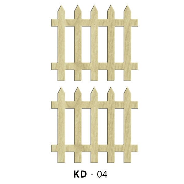 Ahşap Lazer Kesim - KD04