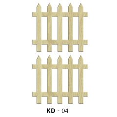 Ahşap Lazer Kesim - KD04
