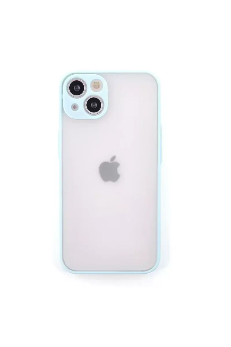Newface İphone 14 Kılıf Montreal Silikon Kapak - Turkuaz