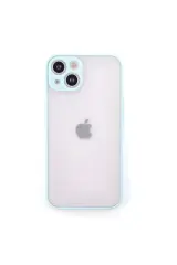 Newface İphone 14 Kılıf Montreal Silikon Kapak - Turkuaz