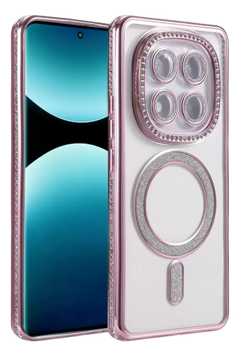 Newface Xiaomi Redmi Note 15 Pro 5g Joke Simli Magneticsafe Kılıf - Pembe