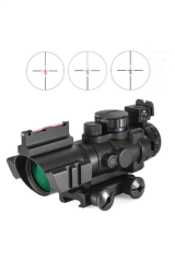 Spıke 4x32 Kırmızı Işıklı Tüfek Dürbünü 4x32