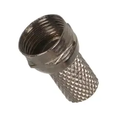 F Konnektör Rg6-u4 18mm Geniş (100 Adet)-uj-2005