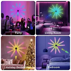 Sunup Rgb Led’li Işıklı Ses Kontrüllü Havai Fişek Cihazı