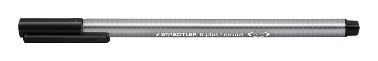 Üçgen Fineliner - 0.3 mm - Siyah