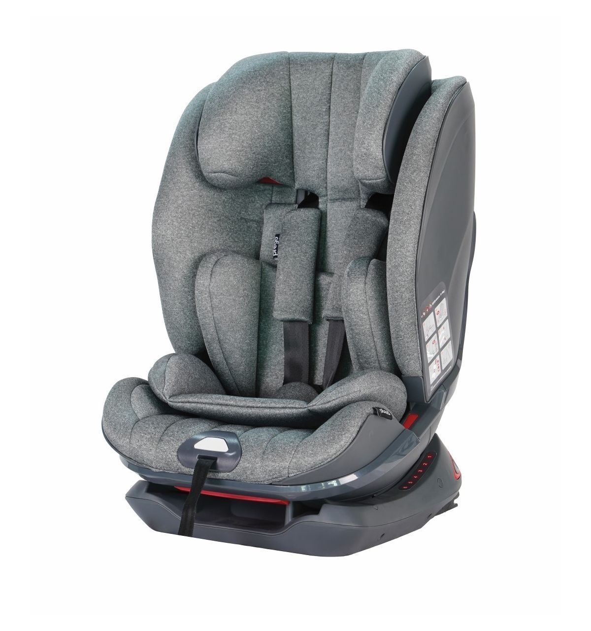 Prego 4082 Cabrio Isofixli Oto Koltuğu 9-36 Kg - Gri