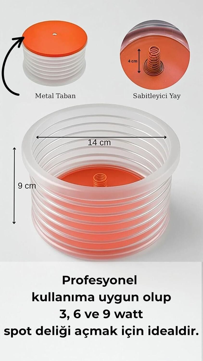 14 cm Körüklü Toz Tutucu Vantuzlu