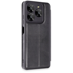General Mobile Era 50 Kılıf Flip Cover - Siyah