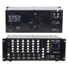 Magicvoice Mv-300ef-tr 300 Watt 6 Mikrofon Girişli Usb-bluetooth Destekli Trafolu Mixer Anfi