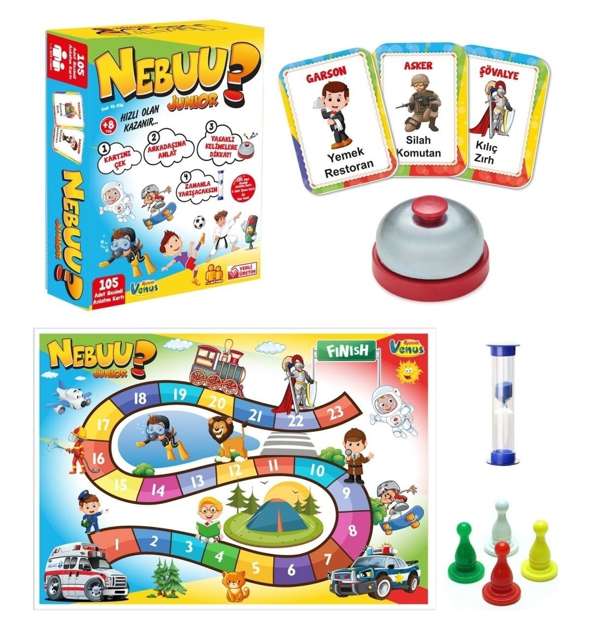Venüs Oyuncak Nebuu Junior Kutu Oyunu