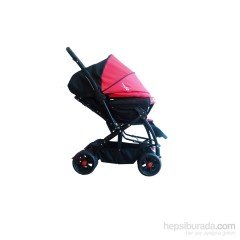 Comfymax Çift Yönlü Bebek Arabası - Kırmızı