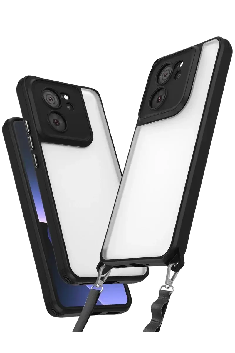 Newface Xiaomi Mi 13t Pro Kılıf Penta Silikon Kılıf - Siyah