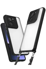 Newface Xiaomi Mi 13t Pro Kılıf Penta Silikon Kılıf - Siyah