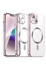 Newface İphone 15 Kılıf Kross Magneticsafe Kapak - Rose