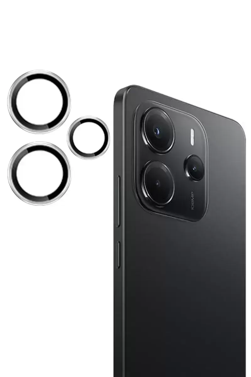 Joko Xiaomi Redmi Note 14 4g Pvd Metal Kamera Lens - Gümüş