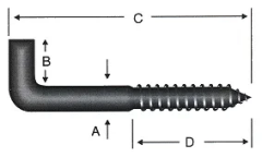 Şofben Çivisi No 1 / 5.8x50 - 100 Adet