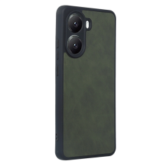 Xiaomi Poco X7 Pro Kılıf Aras Deri Kapak - Koyu Yeşil