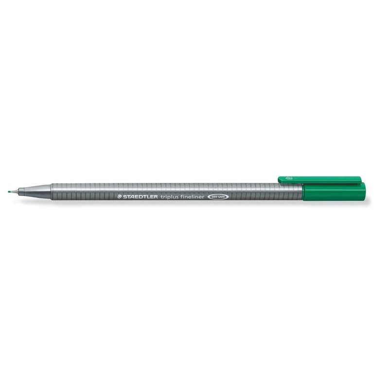 Üçgen Fineliner - 0.3 mm - Yeşil