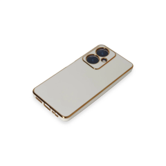 Vivo Y27 Kılıf Volet Silikon - Beyaz