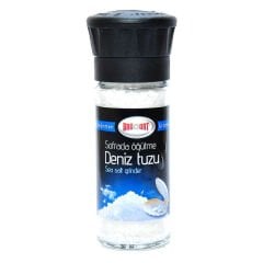 Cam Değirmenli Yemeklik Granül Çakıl Deniz Tuzu 110 Gr