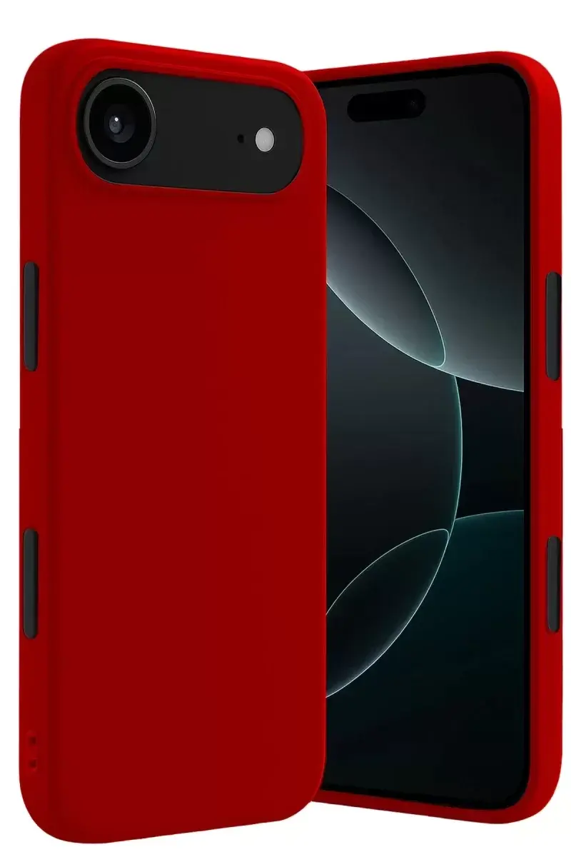 Newface Apple İphone 17 Air First Silikon - Kırmızı