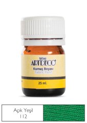 Kumaş Boyası 25ml Açık Yeşil 112