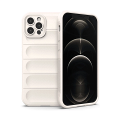 İphone 12 Pro Kılıf Optimum Silikon - Krem