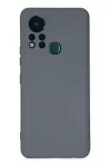 Newface İnfinix Hot 11s Kılıf Nano İçi Kadife Silikon - Gri