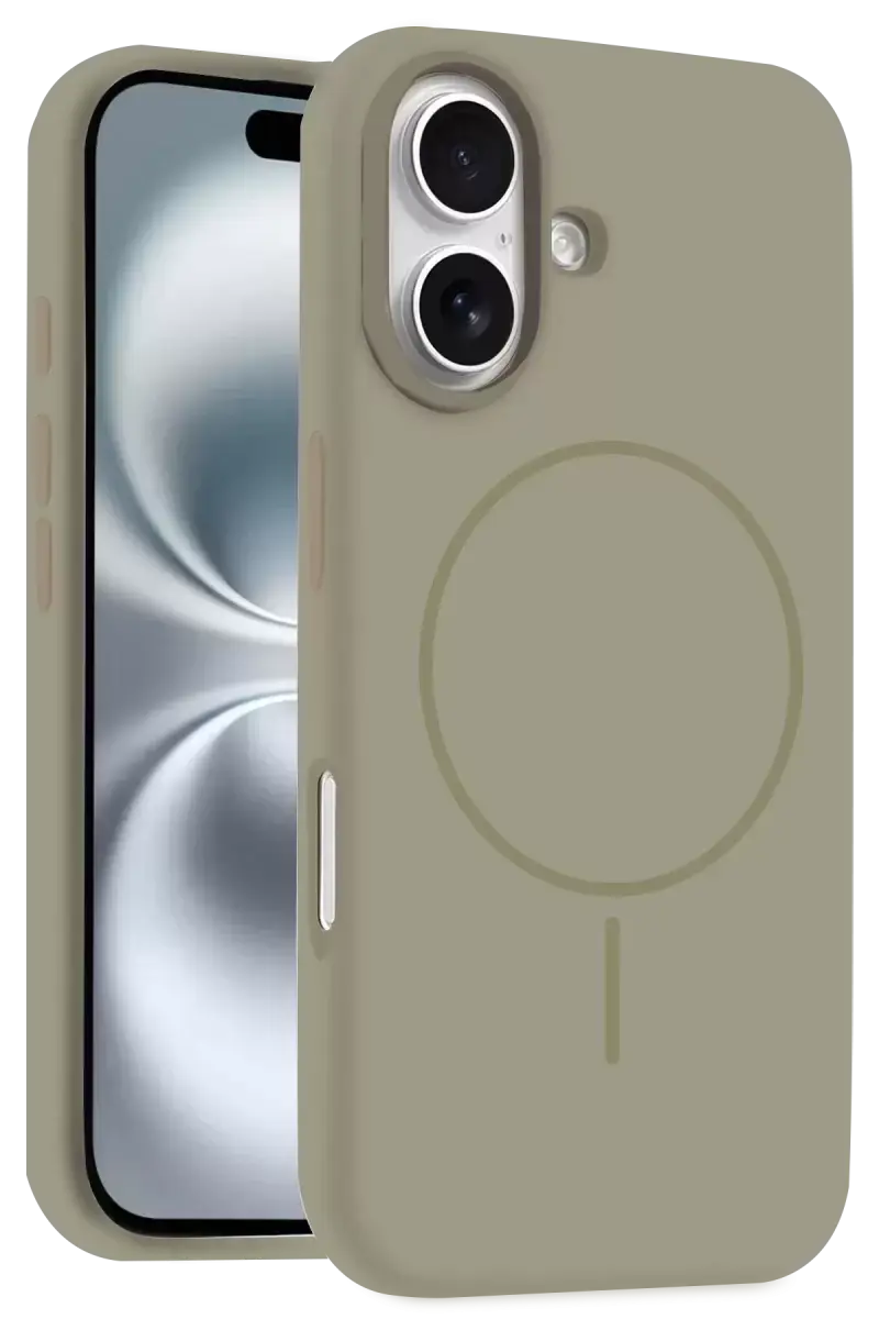 Joko Apple İphone 16 Plus Kılıf Jully Magsafe Kapak - Çöl Titanyum