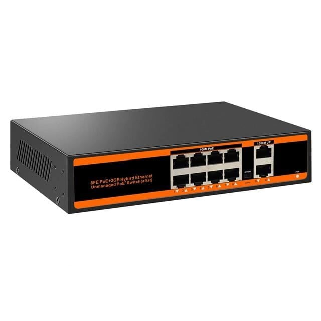 Powermaster Pm-25011 8 Port Gigabit Poe Switch