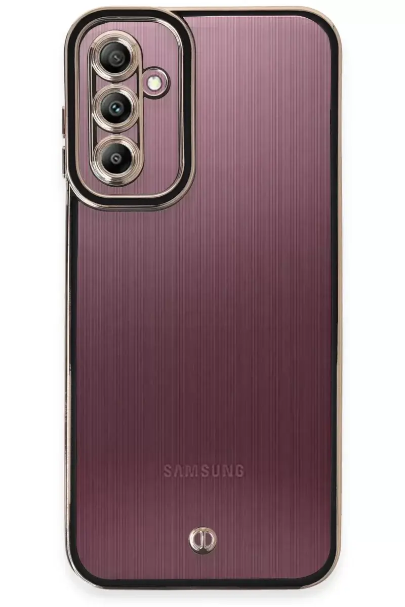 Newface Samsung Galaxy A14 4g Kılıf Liva Lens Silikon - Siyah