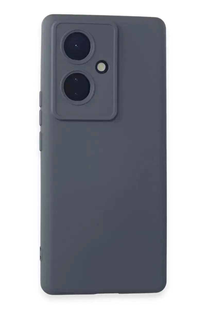 Newface Vivo V29 Lite Kılıf Nano İçi Kadife Silikon - Gri