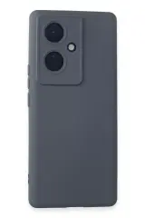 Newface Vivo V29 Lite Kılıf Nano İçi Kadife Silikon - Gri