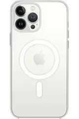 Newface Apple İphone 16 Pro Max Kılıf Pc Real Magsafe Kapak - Şeffaf