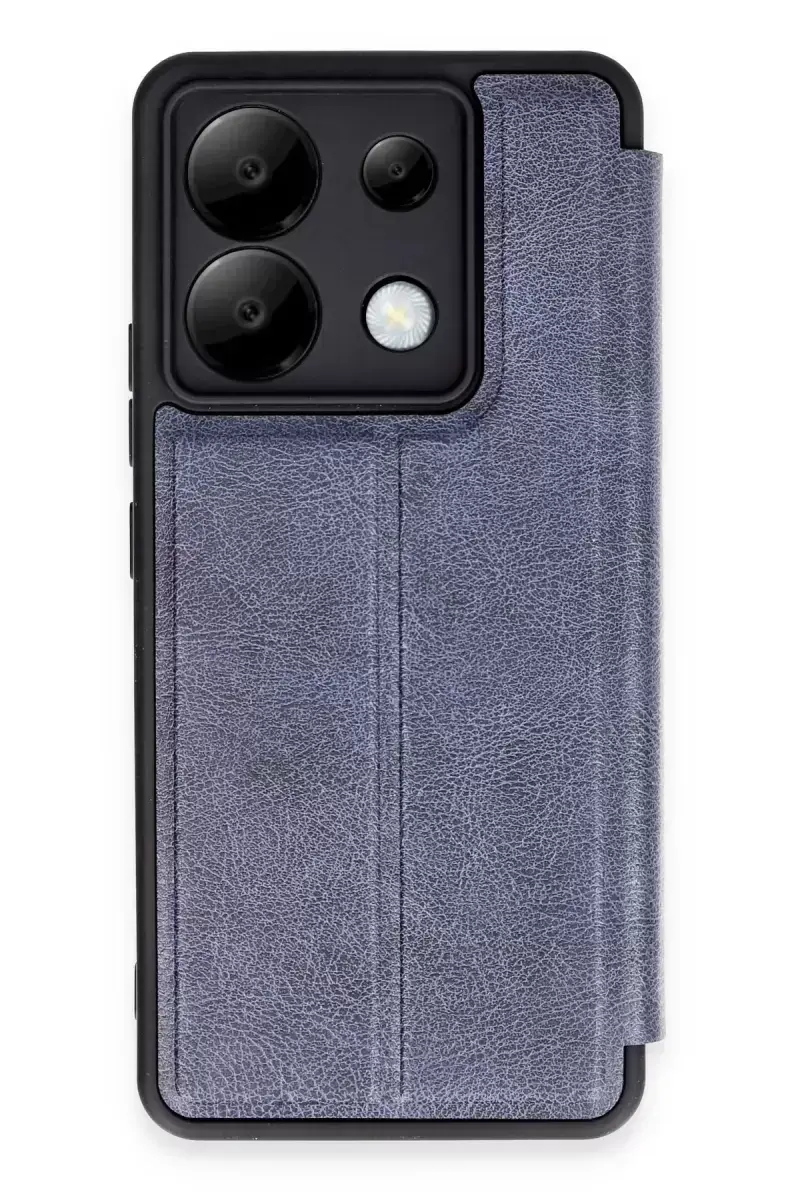 Newface Xiaomi Redmi Note 13 Pro 5g Kılıf Flip Cover - Lacivert