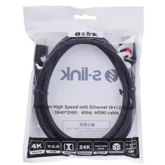 S-link Sl-hdm4k011 19+1  V2.0 4k 60hz 1.5 Metre Hdmi Kablo