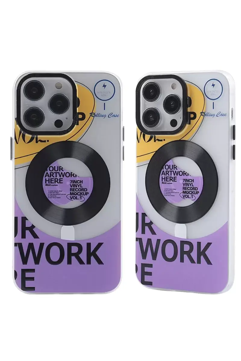 Newface Apple İphone 13 Pro Kılıf Apollo Magneticsafe Desenli Kapak - Apollo Şeffaf - 6